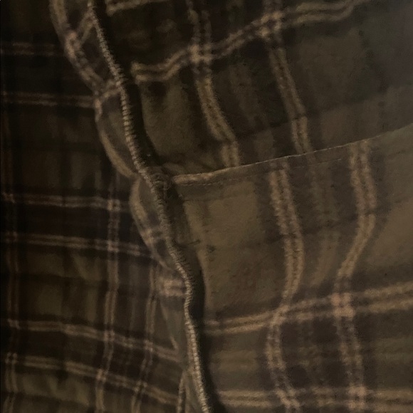 Men's Quilted Puffer Jacket with Flannel Lining. - Picture 10 of 12